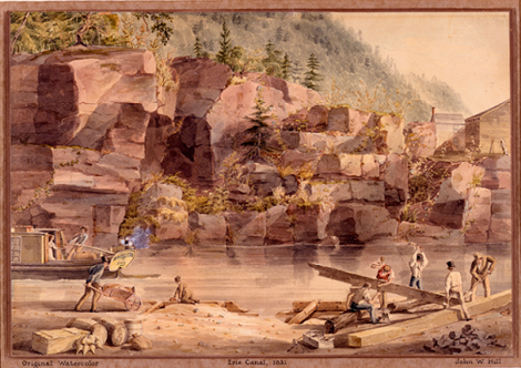 Digging the Erie Canal - 200 years ago